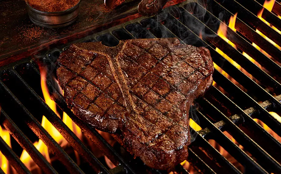 LongHorn porterhouse steak