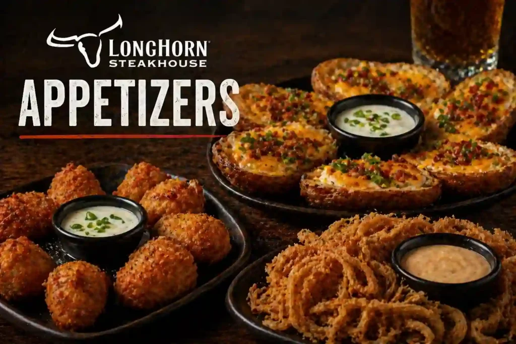 Appetizers of longhorn steakhous