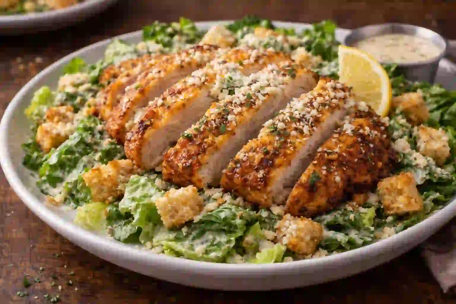 Crispy-Parm Chicken Caesar