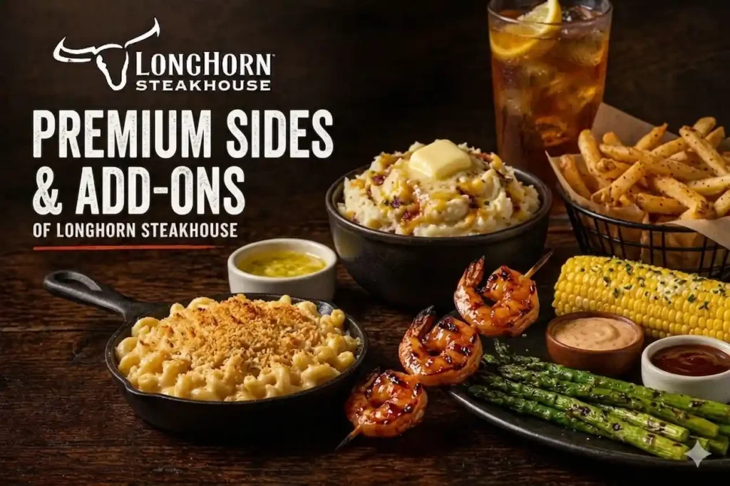 premium sides and adds ons